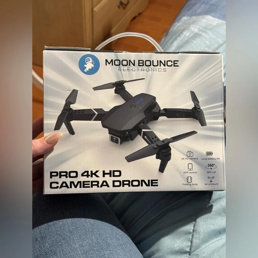Pro 4K HD Camera Drone - Black